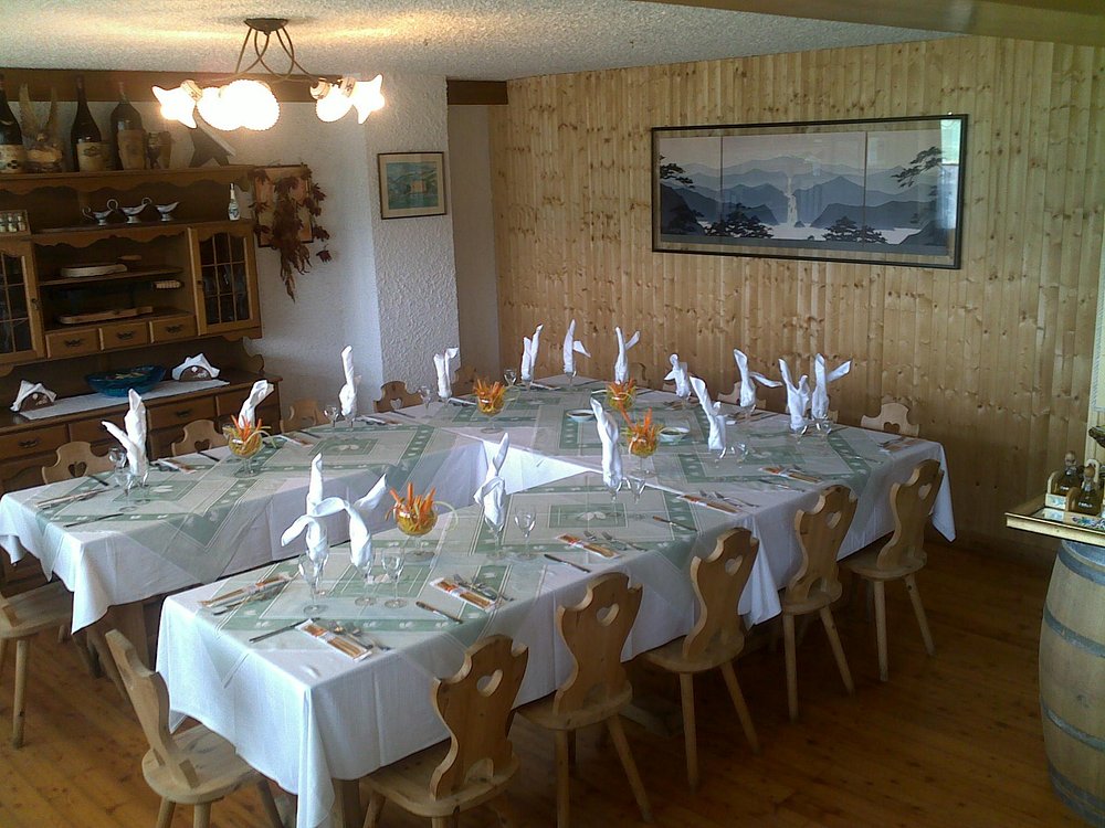 Saletta interna del ristorante